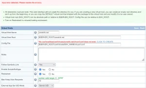 Menambahkan domain di litespeed