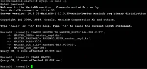 Mulai Replikasi Mysql Server Slave